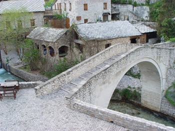 This wonderful photo depicting an example of the ancient architecture to be found in Bosnia -Herzegovina was taken by photographer Svetlana Maksimovic from Sarajevo.